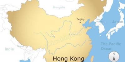 Քարտեզ Չինաստանի եւ Հոնկոնգի