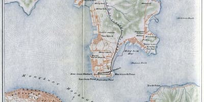 Hong kong Коулун քարտեզի վրա